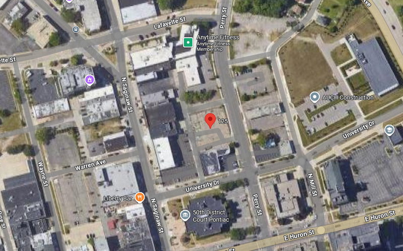 Hotel Roosevelt - Aerial Map (newer photo)